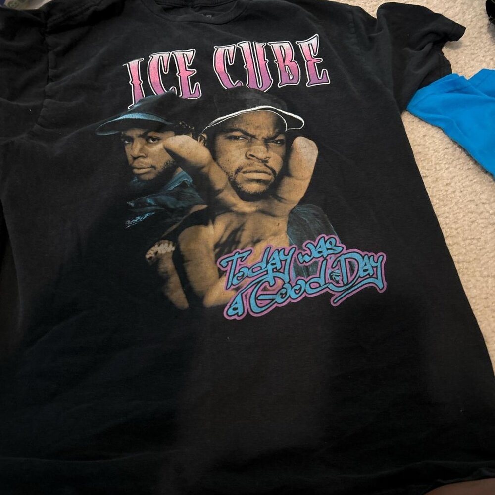 Black Ice Cube tee #90s #shirt